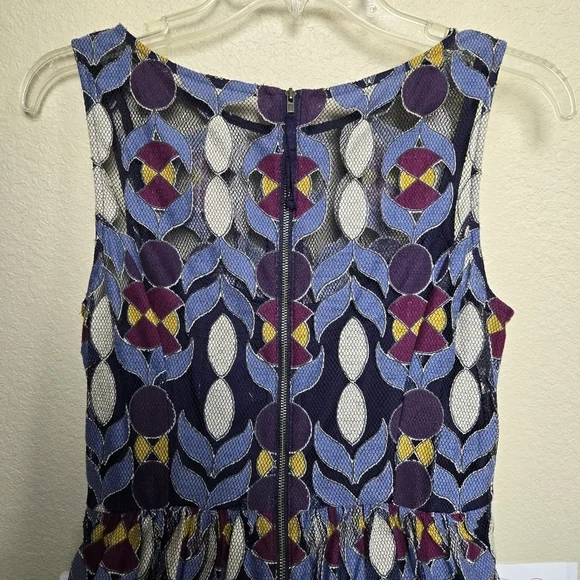 Maeve Anthropologie Lace Fit & Flare Dress 2 - Picture 6 of 9